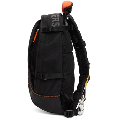 Shop Parajumpers Black Taku Backpack In 541 Black