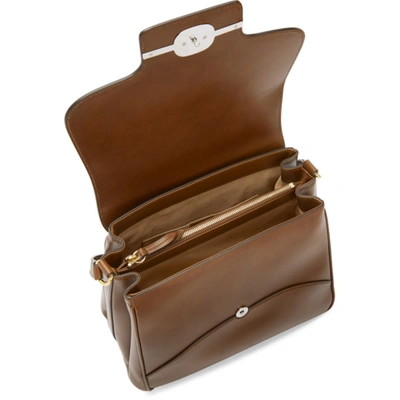 Shop Gucci Brown Side Messenger Bag In 2535 Brown