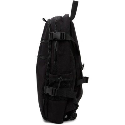 Shop Diesel Black F-urbhanity Backpack In T8013 Black