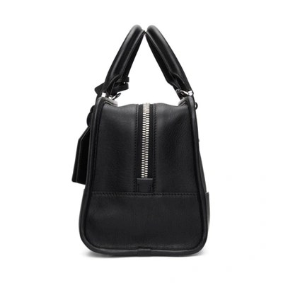 Shop Loewe Black Amazona 28 Duffle Bag In 1341 Black/