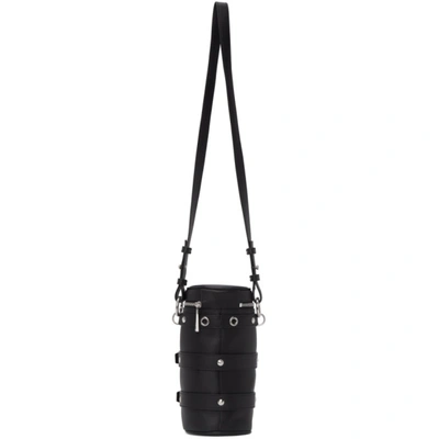 Shop Versace Black Mini Biker Bag In D41ps Blkpa