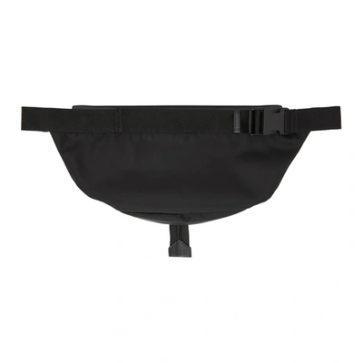 Shop Givenchy Black Spectre Bum Bag In 004 Black/w