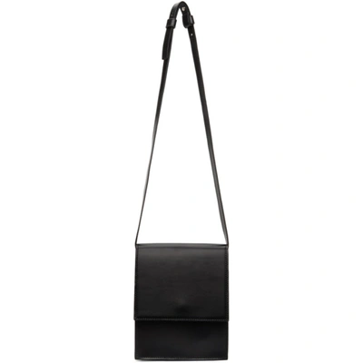 Shop Lemaire Black Small Satchel Bag In 999 Black