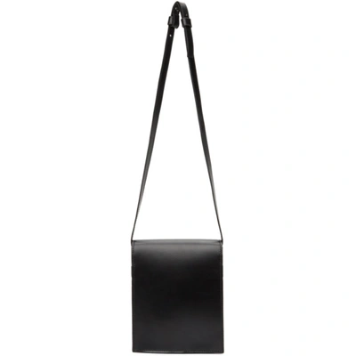 Shop Lemaire Black Small Satchel Bag In 999 Black