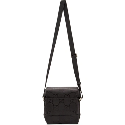 Shop Gucci Black Off The Grid Gg Messenger Bag In 1000 Blackk