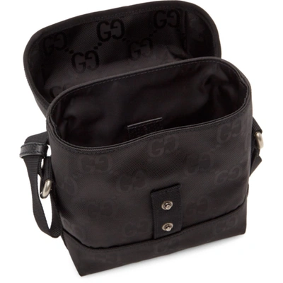 Shop Gucci Black Off The Grid Gg Messenger Bag In 1000 Blackk