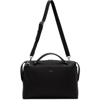 Shop Fendi Black By The Way Briefcase In F0gxn Black