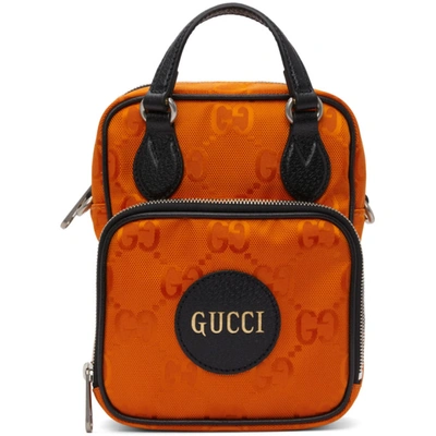 Shop Gucci Orange Small Off The Grid Messenger Bag In 7560 Carogb
