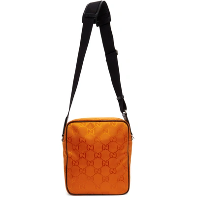 Shop Gucci Orange Off The Grid Messenger Bag In 7560 Carorg