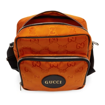 Shop Gucci Orange Off The Grid Messenger Bag In 7560 Carorg