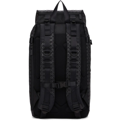 Shop Bao Bao Issey Miyake Black Hiker Backpack In 16-matte Bl