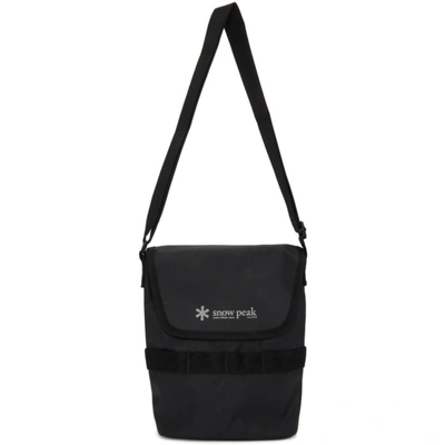 Shop Snow Peak Black Mini Shoulder Bag