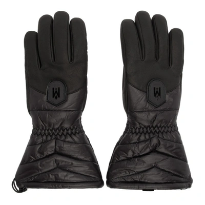 Shop Mackage Black Adley Gloves