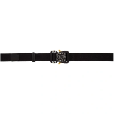 Shop Moncler Genius 6 Moncler 1017 Alyx 9sm Black Rollercoaster Belt In 999 Black