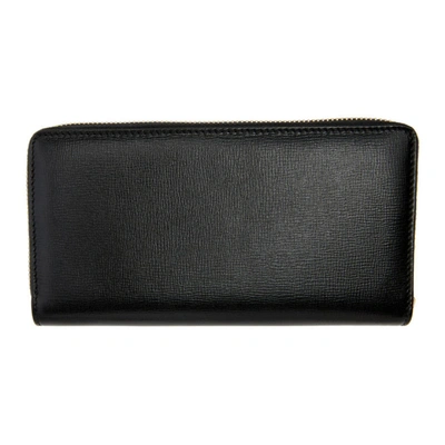 Shop Gucci Black Gg Marina Wallet In 1000 Black