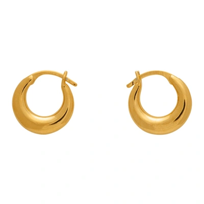 Shop Sophie Buhai Gold Tiny Essential Hoop Earrings