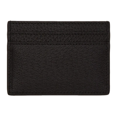 Shop Gucci Black Ophidia Card Holder In 1060 Black