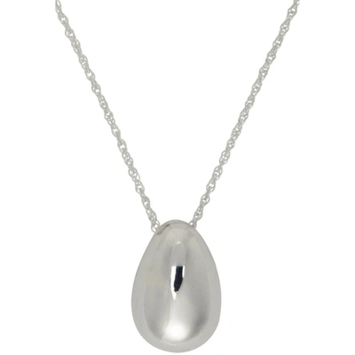 Shop Sophie Buhai Silver Tiny Egg Necklace