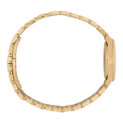 Shop Gucci Gold Slim G-timeless Bee Watch In 9812 Gold