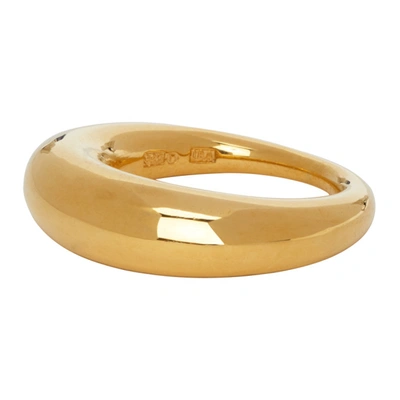 Shop All Blues Gold Polished Fat Snake Ring