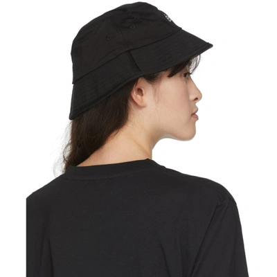 Shop Etudes Studio Black Training Bucket Hat