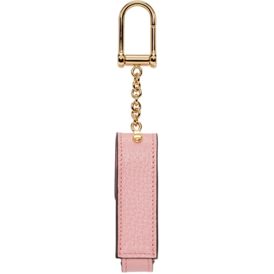 Shop Gucci Pink Porte-rouges Lipstick Case Keychain In 5815 Pink
