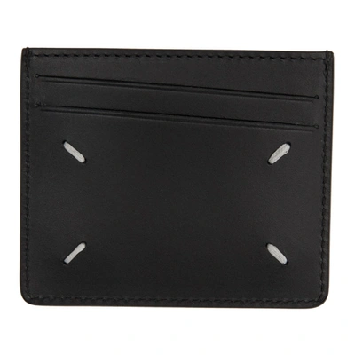 Shop Maison Margiela Black Classic Card Holder In T8013 Black