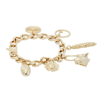 Shop Jacquemus Gold 'le Bracelet ' Bracelet