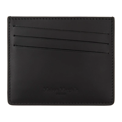 Shop Maison Margiela Black Classic Card Holder In T8013 Black