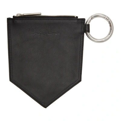 Shop Yohji Yamamoto Black Bag Pocket Pouch
