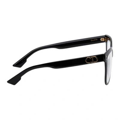 Shop Dior Black Cd1 Glasses In 0807 Black