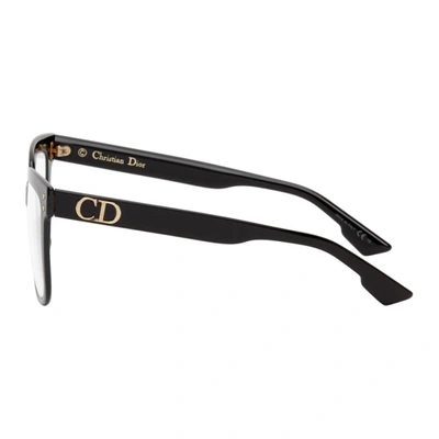 Shop Dior Black Cd1f Glasses In 0807 Black