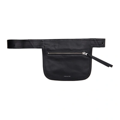 Shop Andersson Bell Black Leather Belt Waist Bag