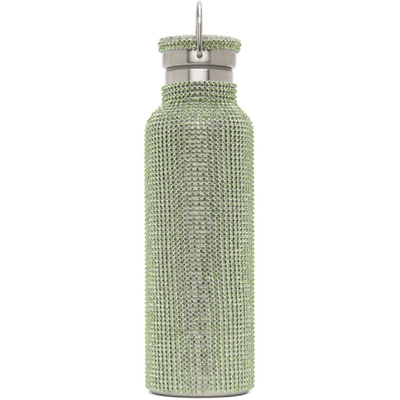 COLLINA STRADA 绿色莱茵石水瓶