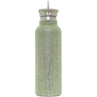 Shop Collina Strada Green Rhinestone Water Bottle