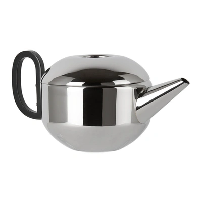 Shop Tom Dixon Silver Stainless Steel Form Teapot