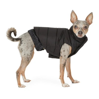 Shop Moncler Genius Black Poldo Dog Couture Edition Taffeta Mondog Jacket In 999 Black