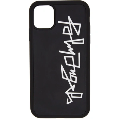 Shop Palm Angels Black Desert Logo Iphone 11 Case