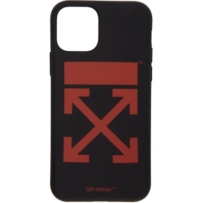 Shop Off-white Black & Red Arrows Iphone 11 Pro Case In Black/red