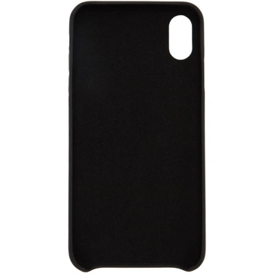 Shop Off-white Black Stencil Iphone Xs Max Case In Black/red