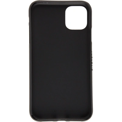 Shop Givenchy Black Multicolor Logo Iphone 11 Case