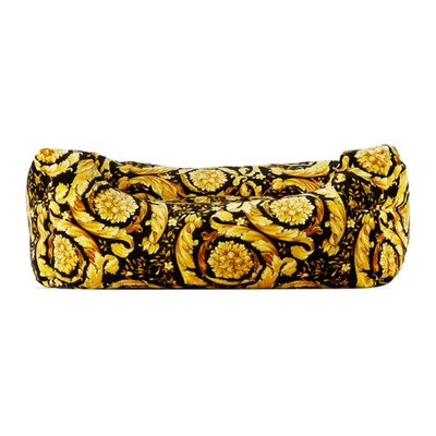 Versace Black Barocco Dog Bed In Z7011 Black ModeSens