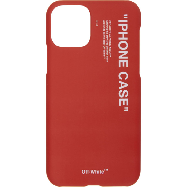 Off White Red Quote Iphone 11 Pro Case Modesens