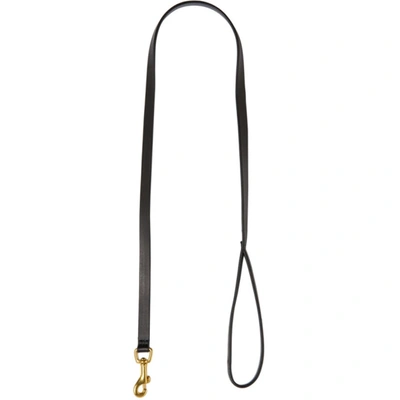 Shop Maximum Henry Black Leather Leash