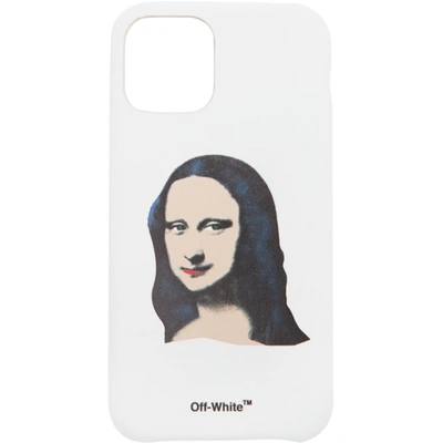 Shop Off-white White Mona Lisa Iphone 11 Pro Case
