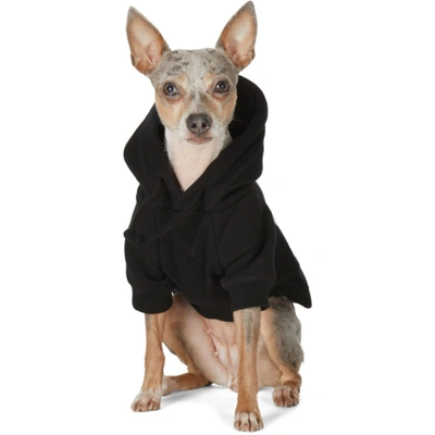 Shop Dsquared2 Black Poldo Dog Couture Edition Icon Ottawa Hoodie In M063 Blkwht