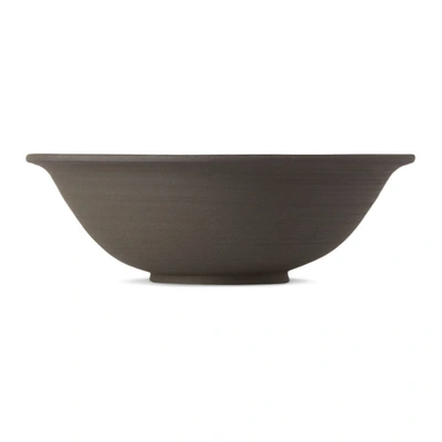 Shop Lily Pearmain Ssense Exclusive Black & White Serving Bowl In Black/ash