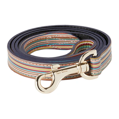 Shop Paul Smith Multicolor Signature Stripe Leash In 92 - Multi