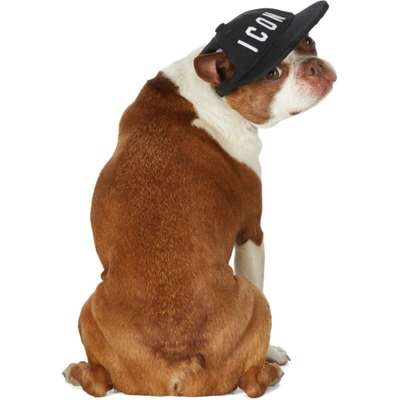 DSQUARED2 黑色 ICON OTTAWA 宠物棒球帽