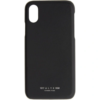 Shop Alyx 1017  9sm Black Iphone Xr Case In 001 Black